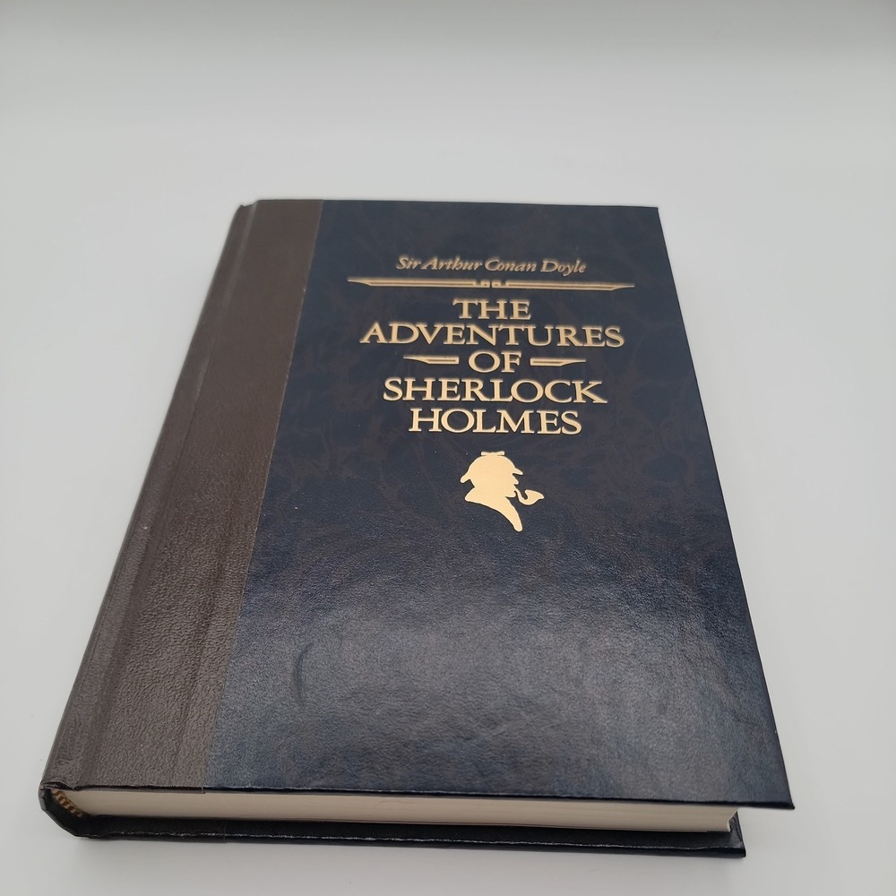 Sir Arthur Conan Doyle The Adventures of Sherlock Holmes Hardcover 1987 Ex Con